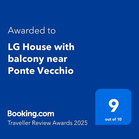 Lg House With Balcony Near Ponte Vecchio Apartment Florence Luaran gambar